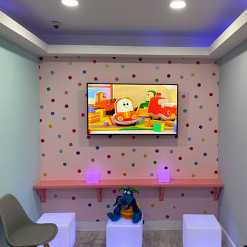 Kids playroom of LUV Pediatric Dentistry