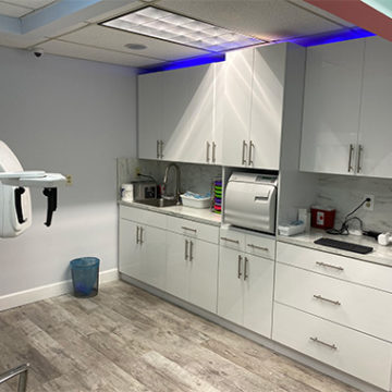 Dental treatment room of LUV Pediatric Dentistry